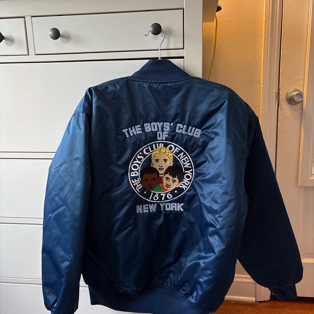 Navy Bomber Jacket